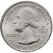 Монета США 25 центов 2021 год. Национальное историческое место «Пилоты из Таскиги». D