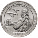 Монета США 25 центов 2021 год. Национальное историческое место «Пилоты из Таскиги». D