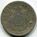 Монета Франция 2 франка 1869 год.