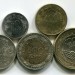 Колумбия набор из 5-ти монет.