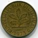 Монета ФРГ 10 пфеннигов 1973 год. G