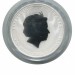 Австралия, серебряная монета 1 доллар 2015 г. Год Козы