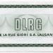 Тестовая банкнота Швейцария Лозанна De La Rue.