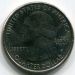 Монета США 25 центов 2013 год. Национальный мемориал Маунт-Рашмор. D