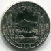 Монета США 25 центов 2013 год. Национальный лес Белые горы. D
