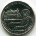 Монета США 25 центов 2017 год. Национальное историческое место Фредерика Дугласа. D
