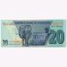 Банкнота Зимбабве 20 долларов 2020 год.