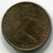 Монета Новая Зеландия 1 цент 1967 год.