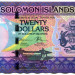 Банкнота Соломоновы острова 20 долларов 2018 год.