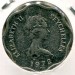 Монета Сейшелы 5 центов 1972 год. FAO