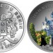 Бенин, серебряная монета "Романтические места Баварии" 2014 год
