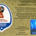 Памятная медаль ЧМ по футболу 2018 город Екатеринбург