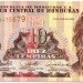 Банкнота Гондурас 10 лемпир 2006 год.