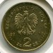 Монета Польша 2 злотых 2013 год.