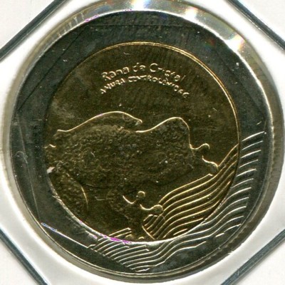 Монета Колумбия 500 песо 2016 год.