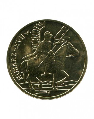 2 злотых, Гусар XVII в. 2009 г. История польской кавалерии