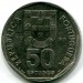 Монета Португалия 50 эскудо 1987 год.