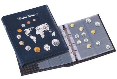 World Money с листами для 152 монет в шубере