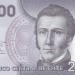 Банкнота Чили 2000 песо 2013 год.