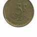 Бельгия 5 франков 1987 г.