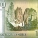 Банкнота Чили 1000 песо 2012 год.