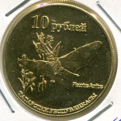 Монетовидный жетон Республика Татарстан 10 рублей 2013 год.