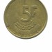 Бельгия 5 франков 1988 г.