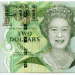 Банкнота Фиджи 2 доллара 2011 год.