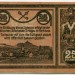 Банкнота город Штригау 25 пфеннигов 1920 год.