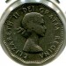 Монета Канада 5 центов 1960 год. Королева Елизавета II