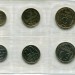Годовой набор монет СССР 1989 г. с жетоном в запайке