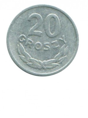Польша 20 грошей 1963 г.