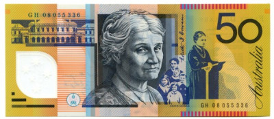 Банкнота Австралия 50 долларов 2009 год. 
