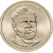 Монета США 1 доллар 2011 год. Улисс Грант 18-й президент США.