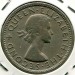 Монета Новая Зеландия 1 флорин 1964 год.
