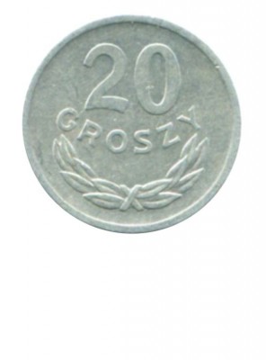Польша 20 грошей 1972 г.
