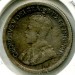 Монета Канада 5 центов 1920 год. Король Георг V