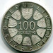 Монета Австрия 100 шиллингов 1976 год. 200 лет Бургтеатру.
