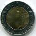 Монета Италия 500 лир 1998 год. 20 лет IFAD