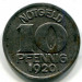 Монета Галле 10 пфеннигов 1920 год. Нотгельд