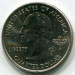 Монета США 25 центов 2004 год. Штата Техас. P
