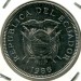 Монета Эквадор 1 сукре 1986 год.