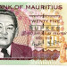 Банкнота Маврикий 25 рупий 1999 год.