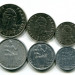 Новая Каледония набор из 6-ти монет.