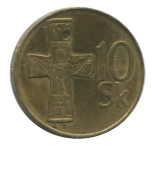 Словакия 10 крон 1993 г.