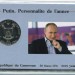 Камерун, монета 50 франков В.Путин - человек года 2015 г. в буклете