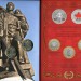 Набор монет "70 лет победы в Великой Отечественной войне" в буклете 2015 г. Гознак