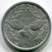 Монета Новая Каледония 1 франк 1973 год.