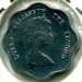 Монета Восточные Карибы 5 центов 1981 год.