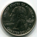 Монета США 25 центов 2001 год. Штат Кентукки. P